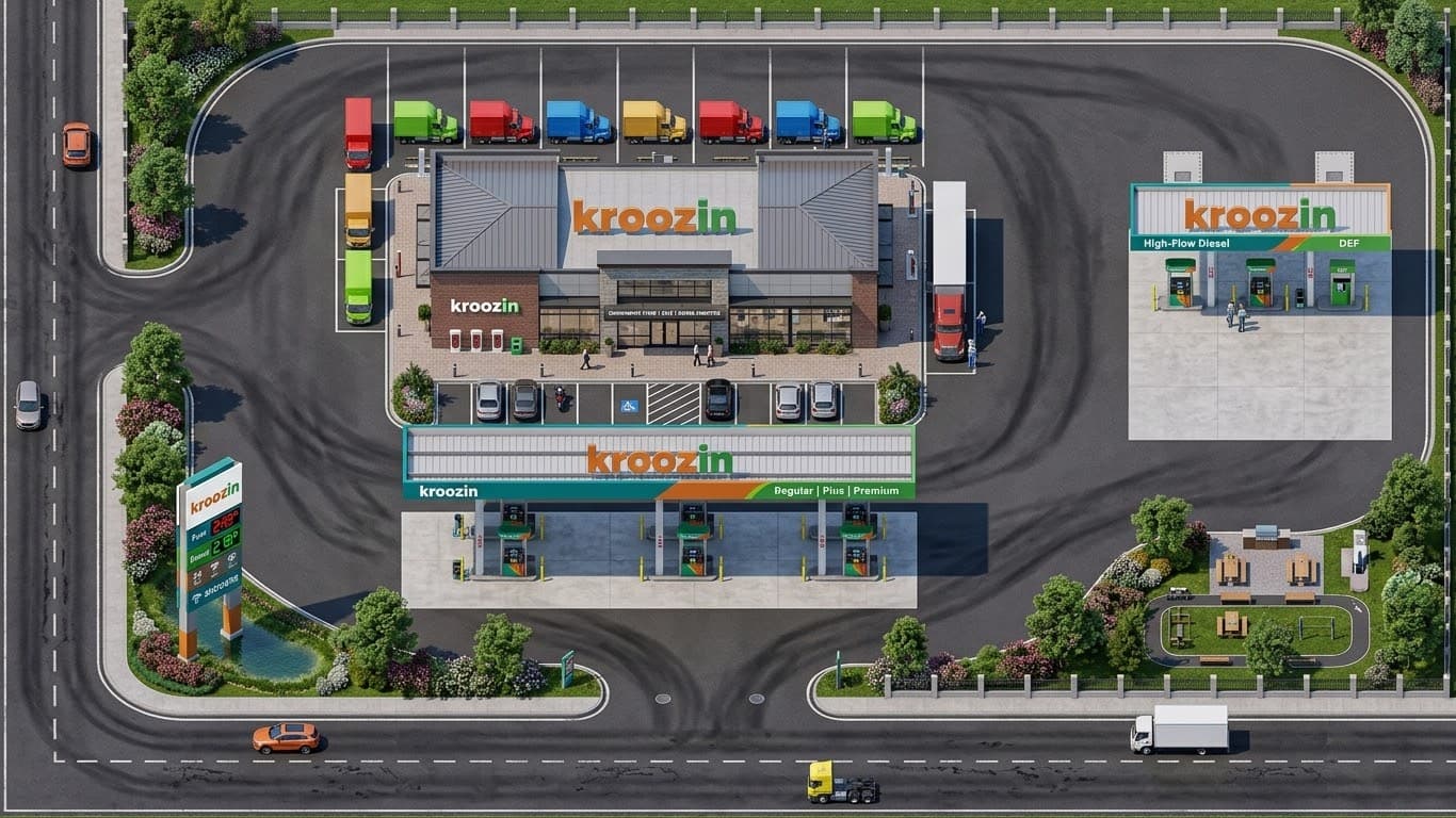 Swift Food Truck Park โ Fallbrook location, aerial view