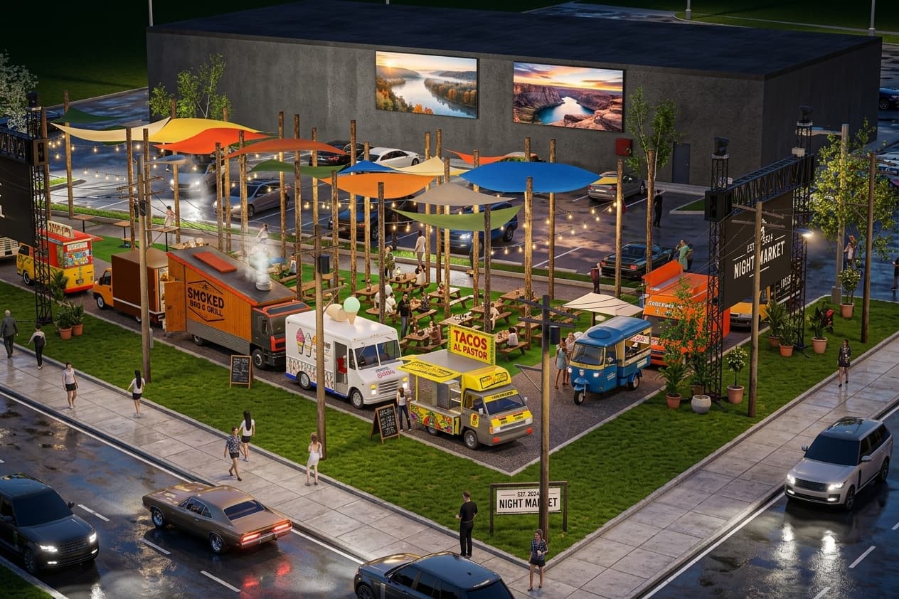 Evening Night Market
